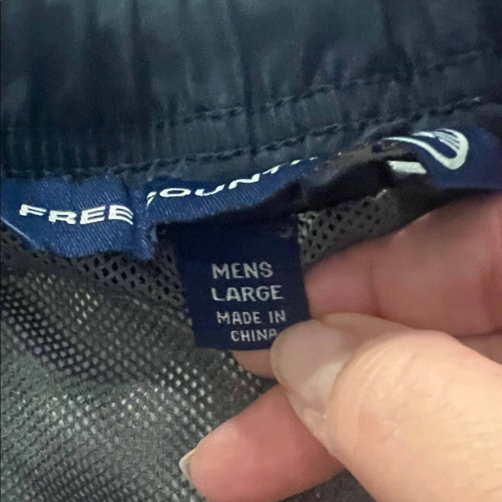 Free Country Striped Blue and Black Board‎ Shorts - Picture 6 of 6